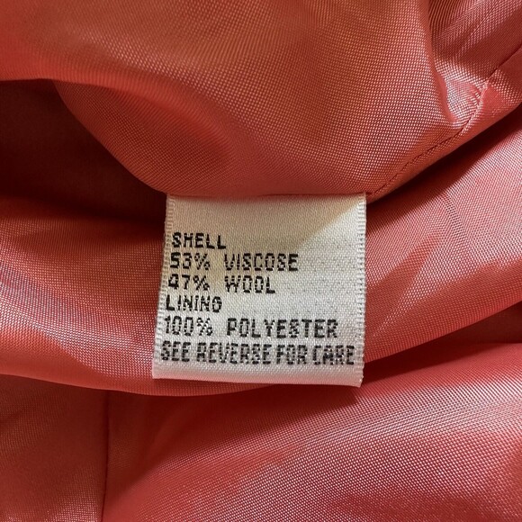 NWT Talbots Buttoned Salmon Blazer - Picture 6 of 6